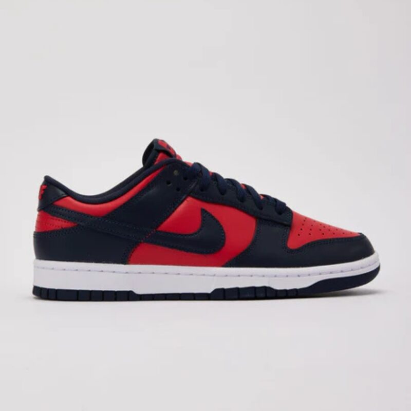 Nike Dunk Low Retro - Navy Red