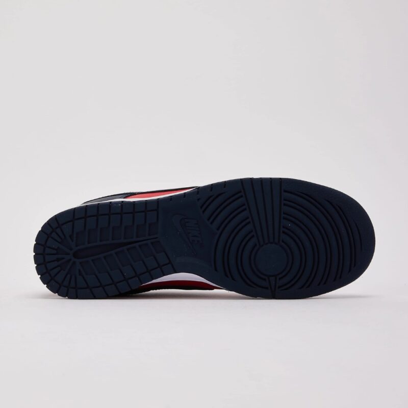 Nike Dunk Low Retro - Navy Red - Image 4